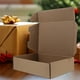 thumbnail image 4 of 10 Uds. De cajas de cartón corrugado para envío, cajas de envío marrones, cajas de cartón corrugado para envío, embalaje, correo, manualidades DIY, 4 of 5