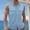 Light Blue, variant on fnnxeal Mens Navy Sleeveless Button Down Collared Shirt Quick Dry Polyester Casual Top with Chest PocketsSize L