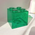 thumbnail image 4 of Anvazise Coin Bank Transparent Visible Easy to Use Kids Building Block Design Money Saving Box for Gifts 1Pc, 4 of 19