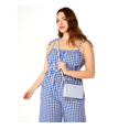 thumbnail image 2 of Kate Spade Leila Mini Top Zip Crossbody Bag Serenity Blue Leather KG463 $259, 2 of 5