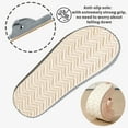 thumbnail image 6 of BERANMEY Comfy Slippers for Women Memory Foam House Bedroom Shoes Corduroy Bow Crossbands Slide Slipper Shoes Open Toe Slip On Sole Slippers SoftTrendy Gift Slippers, 6 of 6