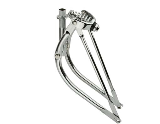 ORIGINAL 20" Lowrider Bent Flat Twisted Bike Spring  Fork 1" Gold 