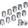 thumbnail image 1 of 100 Piezas Tornillos de Cabeza Avellanada, Mangas de Tornillo Profesionales, Kit Surtido de Tornillos M6 x 15 mm Inserto de Tornillo Inserto Roscado Hexágono para Muebles, 1 of 5