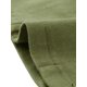 thumbnail image 5 of Vestido de mezclilla para mujer Inspire Chic, con mangas 3/4, botones, mini vestido de camisa de mezclilla, talla XL, color verde oliva, 5 of 6