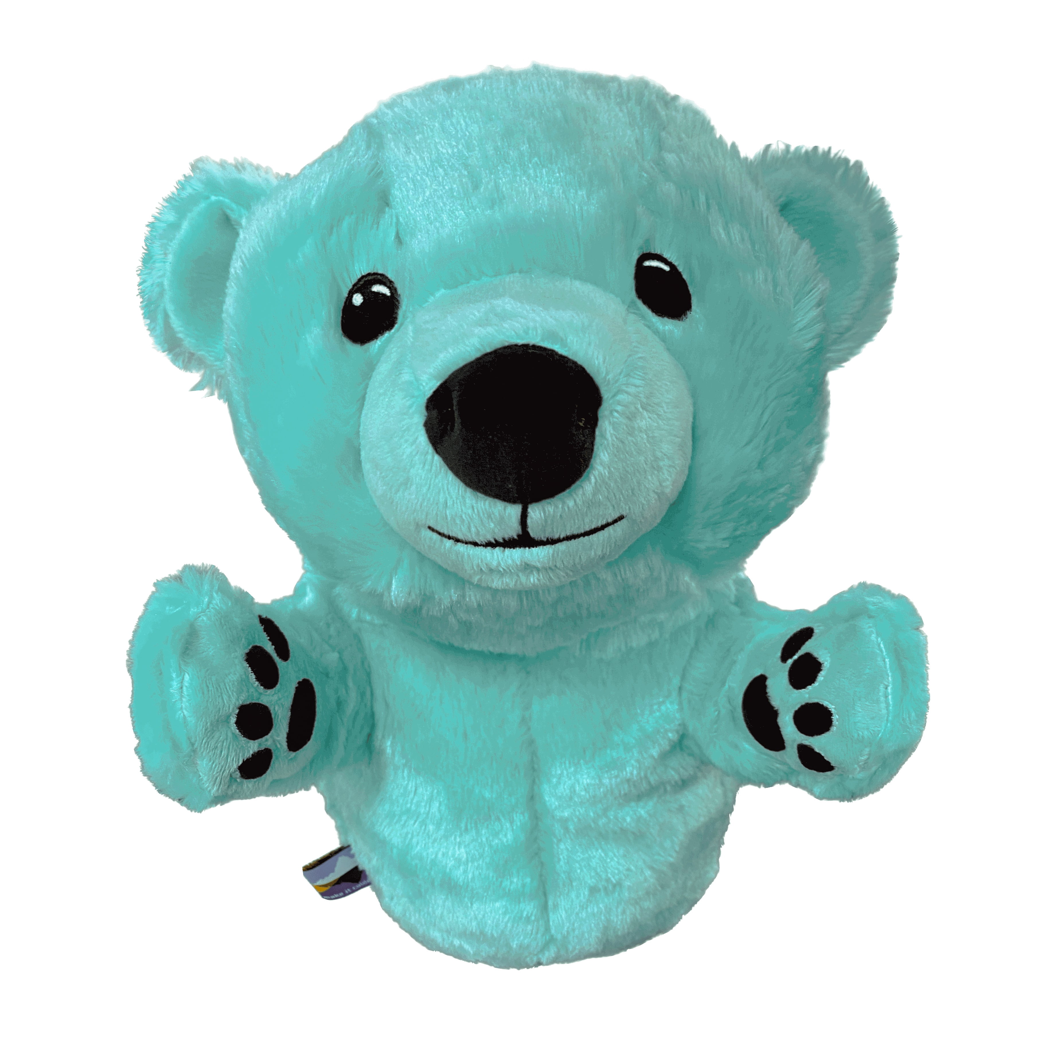 dinofactory Polar Bear Golf Driver Headcover, Plush, Hot Pink