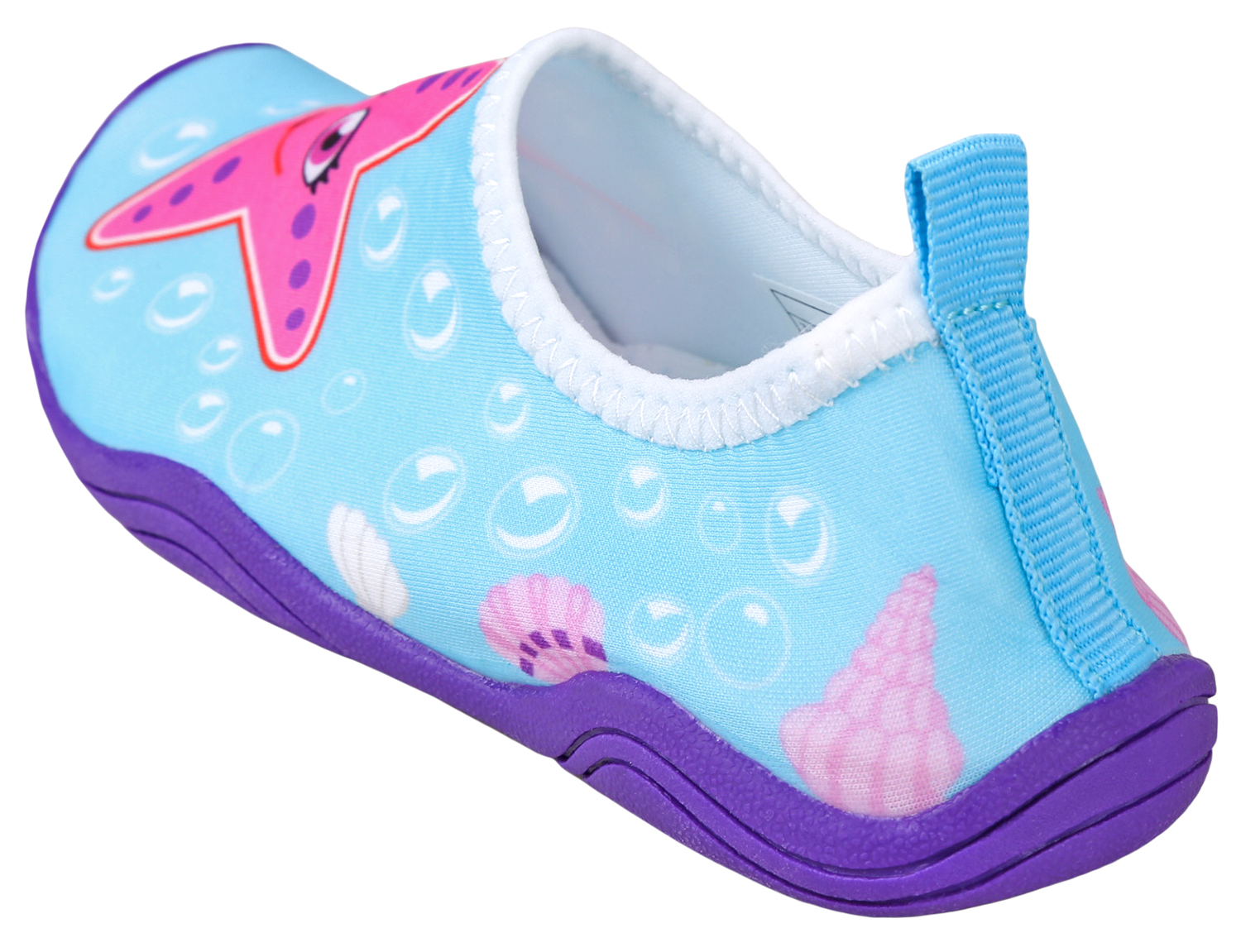 Lil' Fins Kids Water Shoes - Beach Shoes | Summer Fun | 3D Toddler Water Shoes Kids | Quick Dry | Swim Shoes Starfish 6/7 M US - image 4 of 5