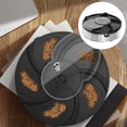 thumbnail image 4 of eléctrica giratoria para moscas, , plagas, recargable, fácil de limpiar, atrapamoscas automático para atrapar cocina Negro, 4 of 8