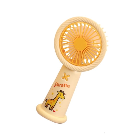 ZELVINN Pocket Fan Handheld Powerful Mini Fan Air Blower 3 Speed Rechargeable Air Blower Cooling for Home Outdoor