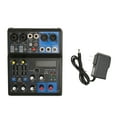 thumbnail image 2 of 6 Channel Compact Mixer with 99 DSP Effects, MP3 and , Portable Sound Board DJ Mixer for Recording, Karaoke, Live Broadcast and Home Entertainment, 2 of 7