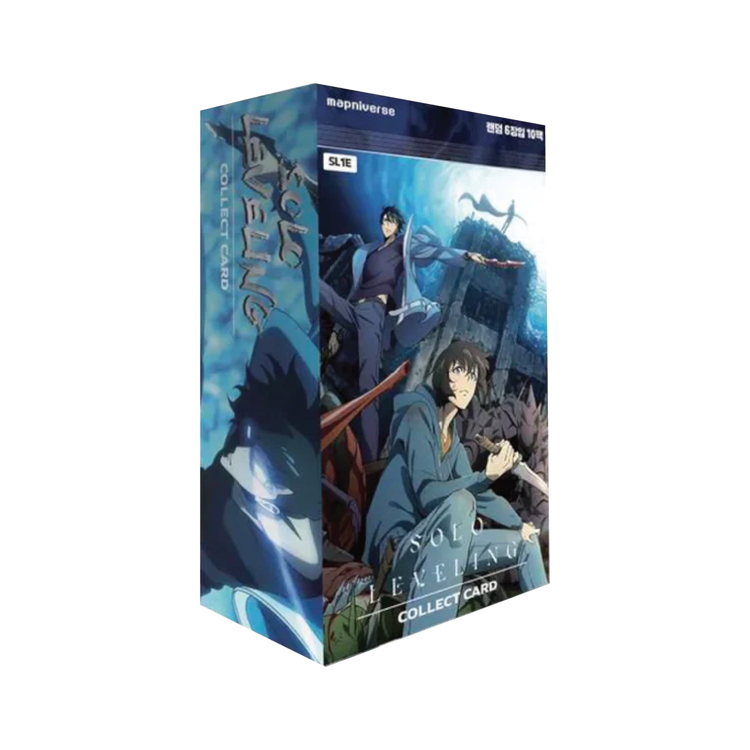 Solo Leveling Trading Card Game Mapniverse Booster Box (KOREAN, 10 Packs)