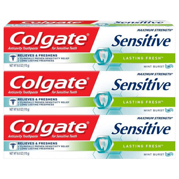 colgate sensitive gel toothpaste