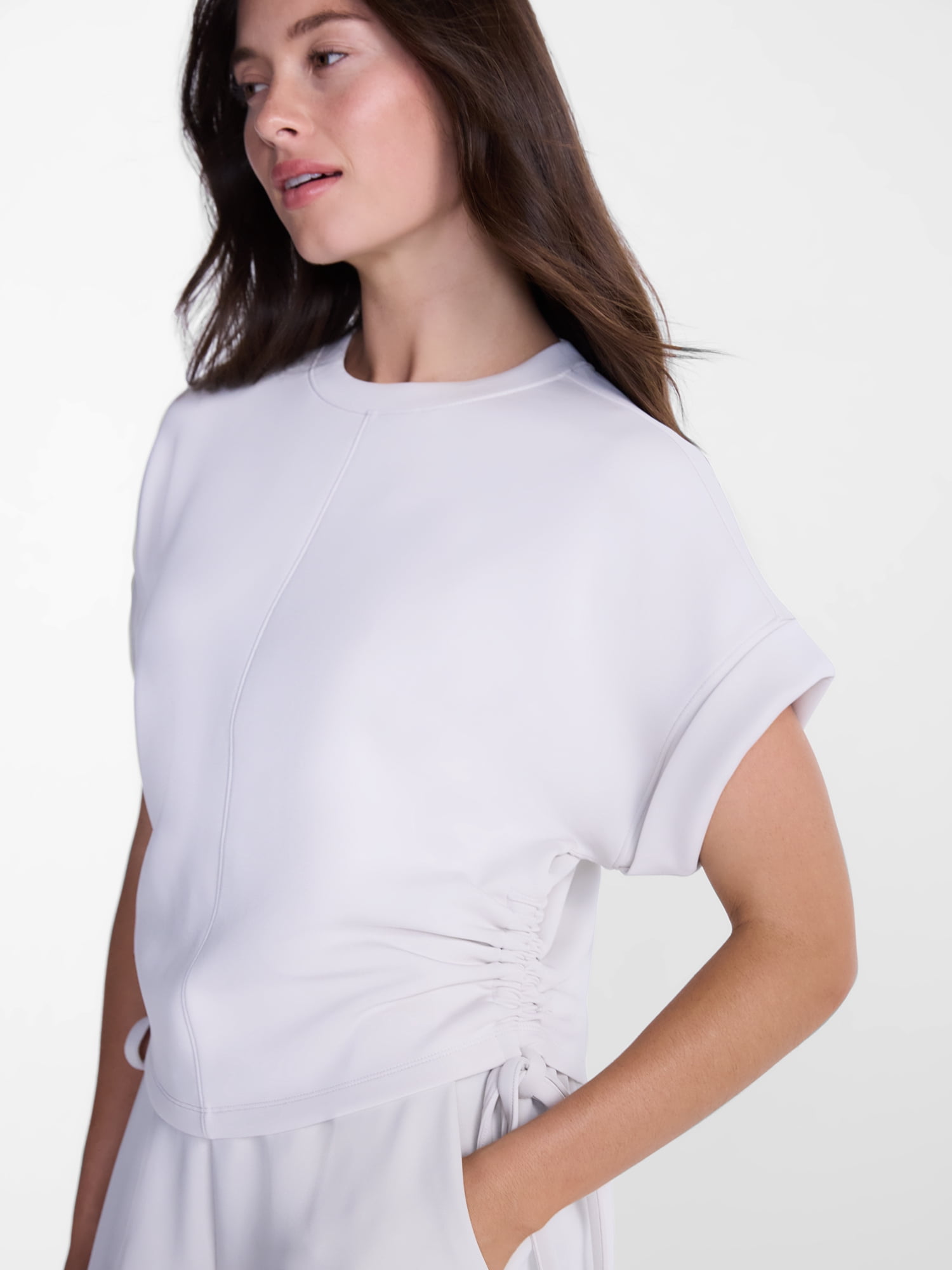 Avia Women's and Women's Plus ScubaKnit Top, Size XS-4X