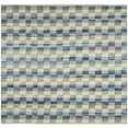 thumbnail image 6 of SAFAVIEH Montauk Irving Geometric Squares Cotton Area Rug, Gold/Multi, 6' x 6' Square, 6 of 10