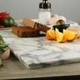 thumbnail image 5 of Koville Luxury Marble Granite Cutting Board for Kitchen,Rectangle, 20*16in, Arabescato, 5 of 7