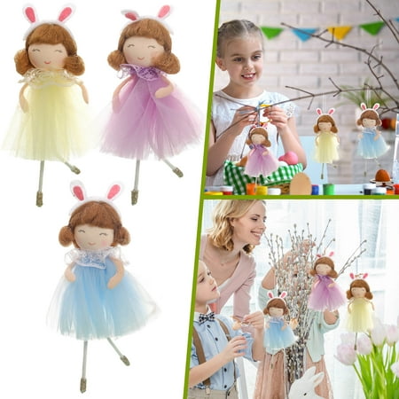 

Easter Ornaments Spring Party Children S Gift Cute Skirt Decoration Easter Pendant Home Pendant Girl Decoration Hangs Easter Decorations for the Home
