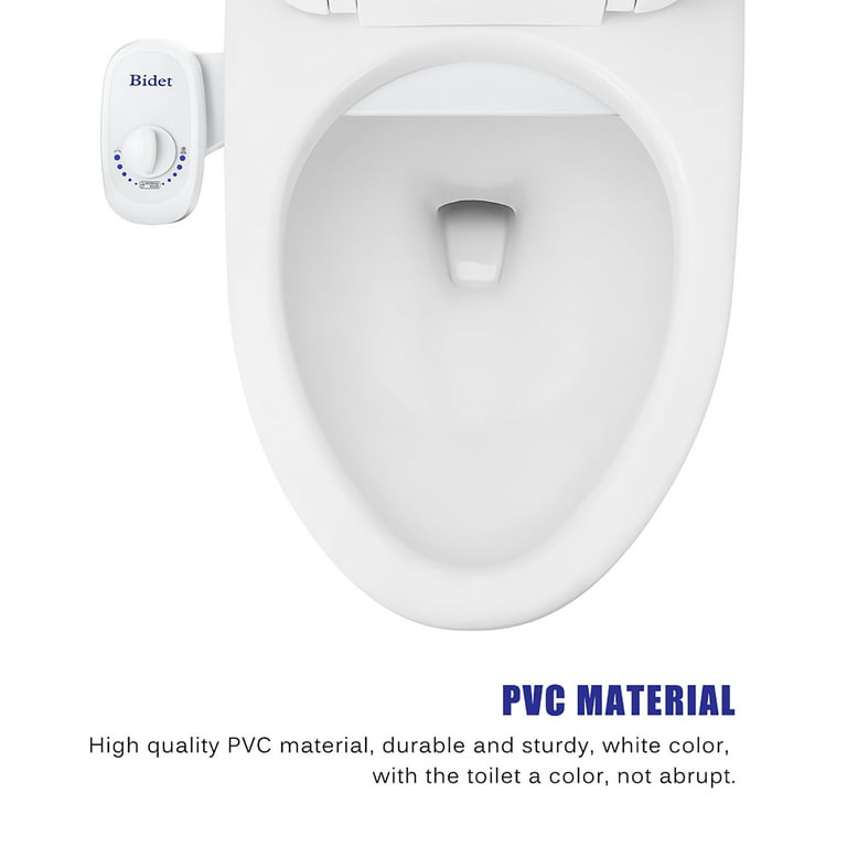 SereneLife Bidet Sprayer Seat Toilet Alternative Paper Feminine Wash for  Women, White (SLTLSP05.5)