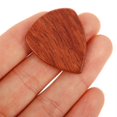 thumbnail image 3 of 4 pcs Wooden Guitar Picks Acoustic Guitar Picks Electric Guitar Picks Portable Guitar Picks, 3 of 4