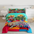 thumbnail image 2 of Homewish Boys Girls Jungle Safari Leopard Bedding Comforter Set 2pcs,Abstract Art Twin Comforter Sets Microfiber,Exotic Style Breathable Bedding Set,Breathable Home Decor,Reversible, 2 of 8
