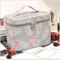 thumbnail image 2 of Bonita bolsa de viaje portátil para guardar cosméticos, resistente al agua, bolsa de cosméticos de gran capacidad, 2 of 5