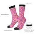 thumbnail image 6 of Honeii Colorful Donuts 1 Print Adult Socks,Crew Socks,Casual Calf Socks,Daily Wear Socks for Men & Women, Perfect for Sports, Casual and Everyday Use, 6 of 6