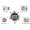 2 Lap Backlight-metal, variant on Stopwatch, Metal Stop Watch for Sports 10/100/400 Laps, Stopwatches Timer for Coach Sports Running with 0.01second & 0.001second Timing, Conutdown, Alarm