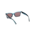 thumbnail image 5 of Tom Ford FT1085 90L Plastic Shiny Blue Roviex Mirror 54 mm Women's Sunglasses, 5 of 10
