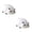 2Pack J, variant on 2Pcs Deal Countdown! Exquisite Figurine Collection Resin Sculpture For Desktop Decoration (Panda) Desktop Ornament Practical Home Decor