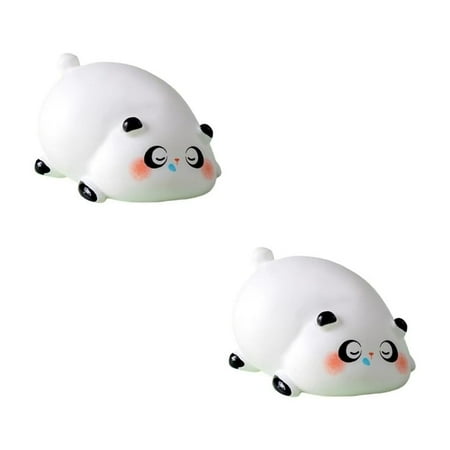 

Exquisite Figurine Collection Resin Sculpture For Desktop Decoration (Panda) 2PCS Christmas Ornament Set Babies Second Christmas Ornament Crutches Ornament Vintage Christmas Ornament Sparkly Christmas