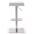 thumbnail image 5 of TOV Furniture Bari White Steel Adjustable Barstool, 5 of 8