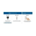 thumbnail image 5 of Modern Pendant One-Light Brushed Nickel Clear and Etched Glass Pendant Light, 5 of 6