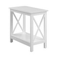 thumbnail image 2 of Convenience Concepts Oxford Chairside End Table with Shelf in White Wood Finish, 2 of 5