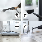 Steam Cleaner 1800W Multi-Purpose with Attachments, For Floors, Carpets, Bathrooms, Kitchens, Windows, and More, 11 pcs, SC1800