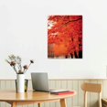 thumbnail image 2 of Nawypu Fall Decor Maple Leaf Canvas Wall Art Picture 16x20in for Living Room Bedroom, 2 of 3
