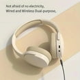 thumbnail image 4 of Echosilence X Headphones, 2024 New Inallseason Headphones, Memory Foam Ear Cups, Bilateral Stereo Sound Headphones, Over The Ear Noise Canceling Headphones Wireless Bluetooth for Gym (Pink), 4 of 6