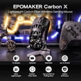 thumbnail image 2 of Ratón inalámbrico para juegos EPOMAKER Carbon X 400-30,000 DPI, 2 of 7