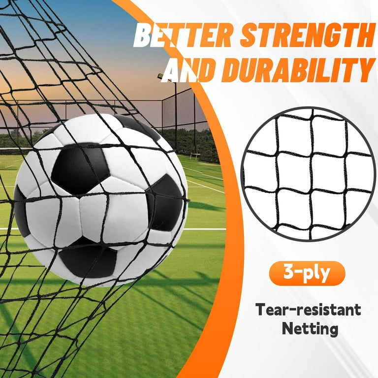 Pack De 2 Mini Buts De Football Pour Entraînement - Jaunes, Pliables, Enfants
