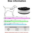 thumbnail image 2 of HQREA Reflective Sparkling Diamond Collar Comfortable Pet Collar for Large Dogs, 2 of 5