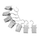 thumbnail image 5 of Clips para cortina de ducha, 100 clips para cortina, colgadores de cortina premium, clips para fotos diseñados para profesionales, 5 of 12
