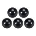thumbnail image 3 of Uxcell M16 Female Thread 50mm Dia Plastic Machine Handle Ball Knob Black 5 Pack, 3 of 3