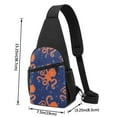 thumbnail image 4 of Disketp Sling Backpack,Multipurpose Crossbody Shoulder Bag Travel Hiking Daypack-Octopus, 4 of 6