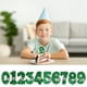 thumbnail image 1 of Vela de cumpleaños de fútbol número 9 - Decoración para adorno de pastel con purpurina verde para cupcakes y pasteles, decoraciones para la fiesta de cumpleaños 9, 1 of 2