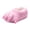 Pink, variant on Wilark Little Girls Monster Claw Slippers Fuzzy Cute Fleece Warm Winter House Shoes Pink One Size