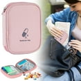 thumbnail image 2 of Travel Medicine Organizer,Empty First Aid Bags,Travel Medicine Bag Storage Case,Medical Supplies Organizer Bag,Zipper Pouch,Portable Kit for Traveling,Car,Home,Camping,Office,Hiking,Outdoor,5.5"x4.3", 2 of 6