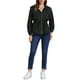 thumbnail image 2 of Chaqueta con capucha ligera para mujer Inspire Chic, con cierre frontal, ideal para senderismo, talla XL, color negro, 2 of 6