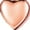 Rose Gold, variant on Anavia Cremation Jewelry for Ashes Memorial Necklace Ash Urn Keepsake Floating Drop Heart Silver with FREE Funnel Kit and Velvet Jewelry Box-[Silver]