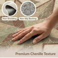 thumbnail image 6 of ODIKA 8'x10' Washable Area Rug Non-Shedding, Easy Care, Folk Vintage Lettering Distressed Farmhouse Border Primitive Flowing Dynamic for King Size Bedroom Under Bed, Master Suite, 6 of 7