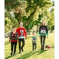 thumbnail image 6 of Socal Look Festive Ugly Christmas Sweater, Long Sleeve V-Neck Acrylic Holiday Cardigan, 3XL, 6 of 11