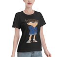 thumbnail image 2 of T-Shirt Basique à Manches Courtes pour Femmes Detective Conan Conan, 2 of 6