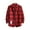 122#Red, variant on Men's Clothing Button Down Shirt Casual Regular-Fit Dress Shirts Mens Casual Fall Shirt Lapel Button Shirt Tops Cardigan Long Sleeve Dress Shirts