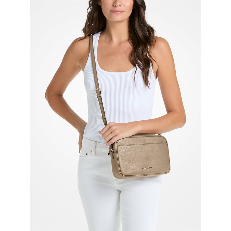 Michael Kors Women's Jet Set Large Pebbled Leather Camera